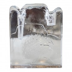 Petite clear glass objet